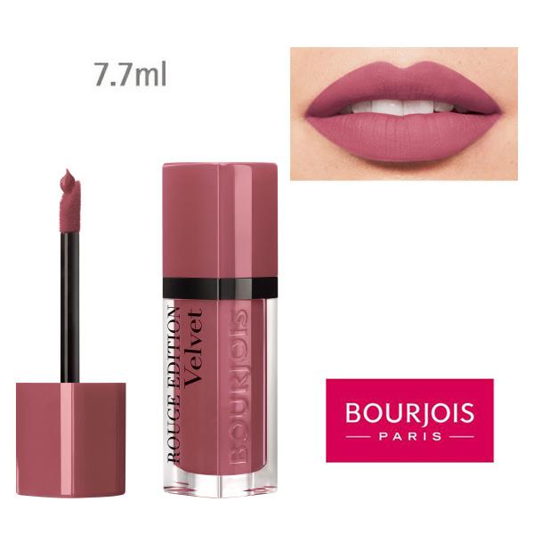 Son lì Bourjois Rouge Edition Velvet #07 Nude Ist - Hồng Nude Tự Nhiên