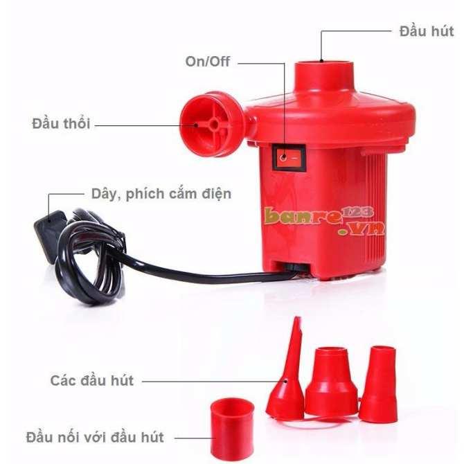 Bơm ghế hơi, nệm hơi, giường hơi, bơm điện 2 chiều siêu mạnh GDHIEU64