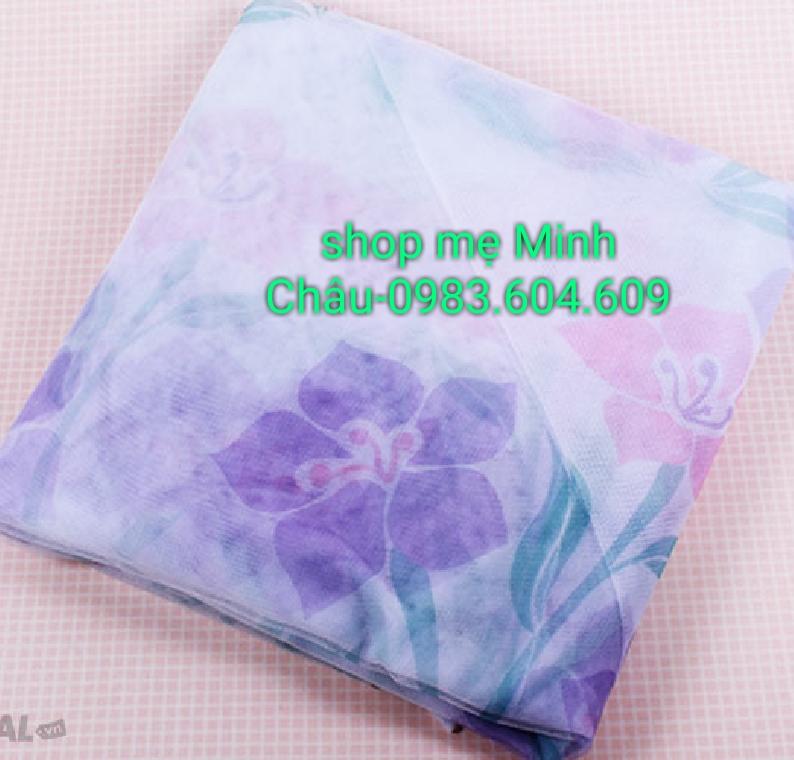 Mùng/ màn tuyn hoa 1,6m