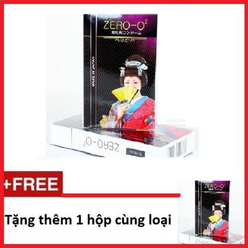 Bao cao su Zero O2 Siêu Mỏng Nhật Bản ( Hộp 12bcs) + Tặng Ngay 1 Hộp Cùng Loại. tốt nhất