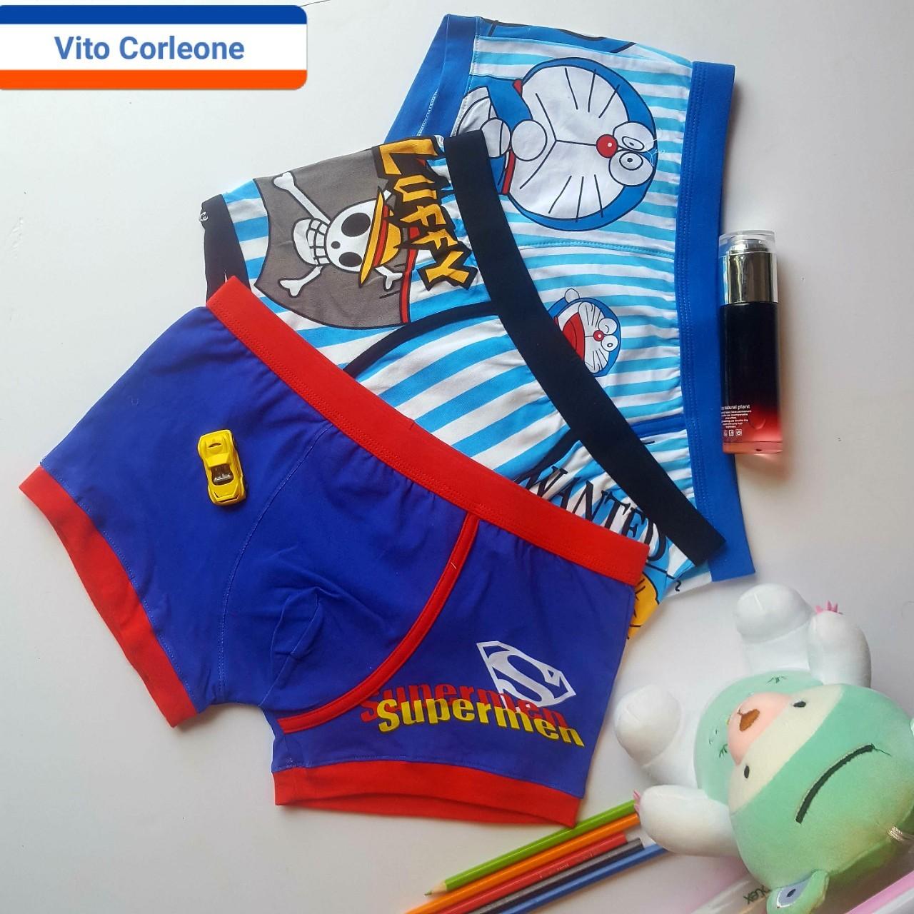 Bộ 3 quần sịp đùi hoạt hình cao cấp  Vito Corleone