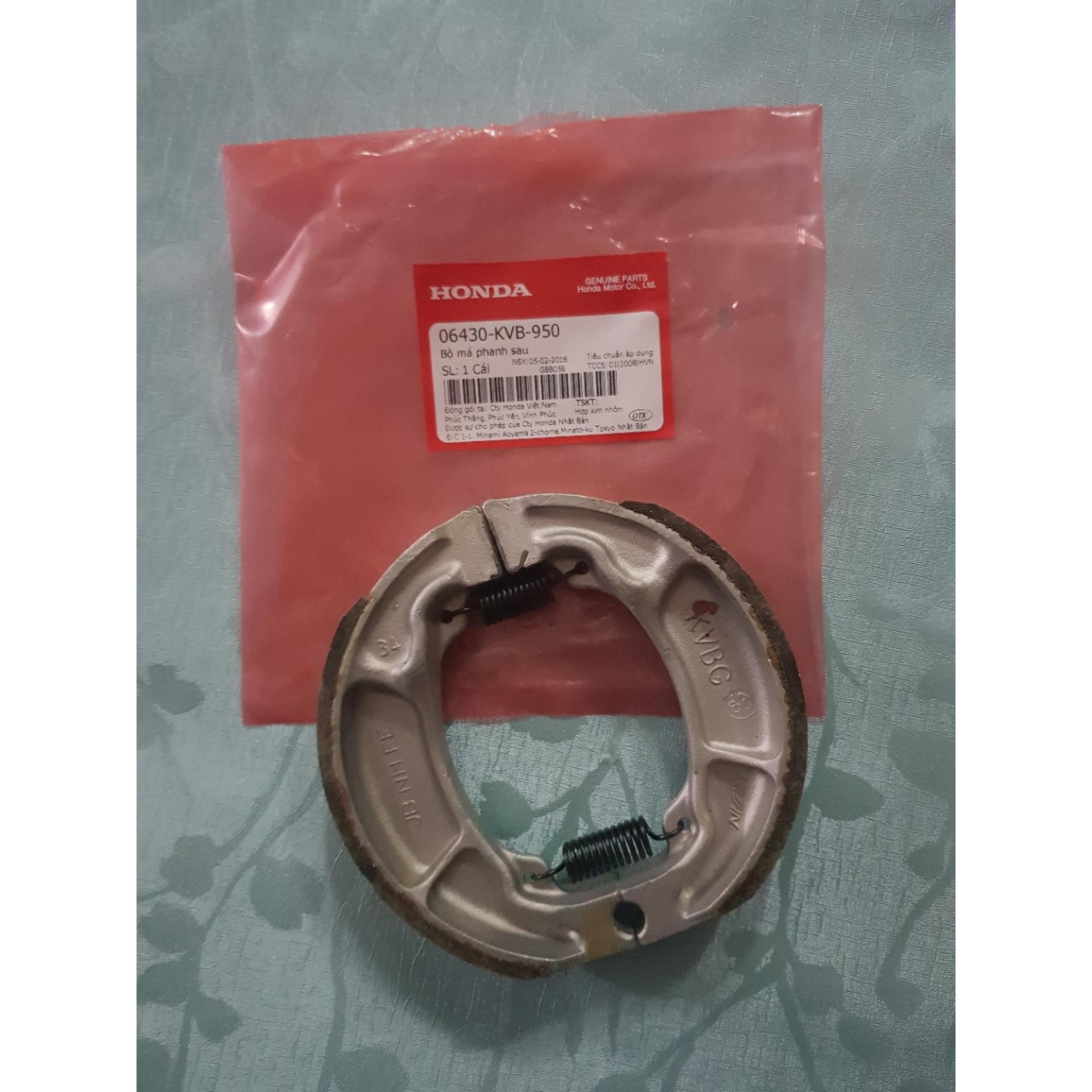 Bộ má phanh sau Air Blade, Click (Mã số: 06430KVB950)