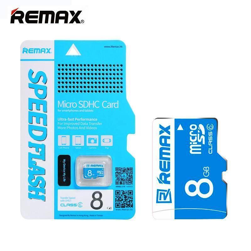 Thẻ nhớ MicroSD Remax 8Gb tốc độ Class 6 chuyên dụng cho camera