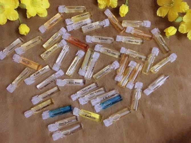 Set 20 lọ nước hoa mini hang chuẩn