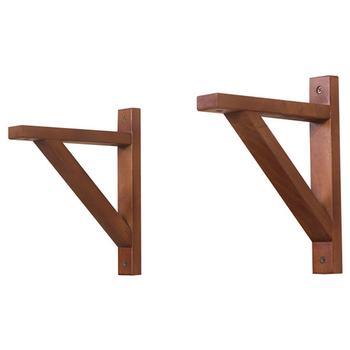 Cặp chân kệ treo tường Modulo Home MDL-001A-WN (Màu cánh gián)