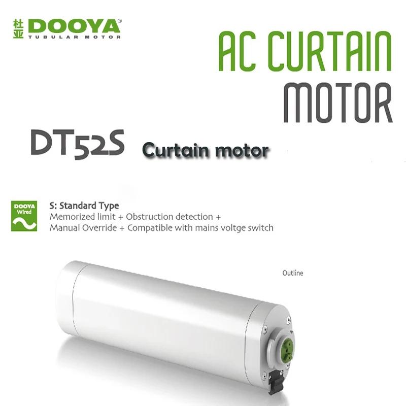 Rèm tự động Motor Dooya DT52S 75W động cơ 4 dây ra dùng đấu mặc công tắc
