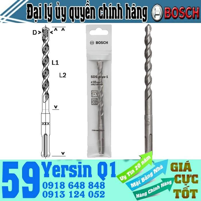 Mũi khoan búa SDS plus1 dài 210mm