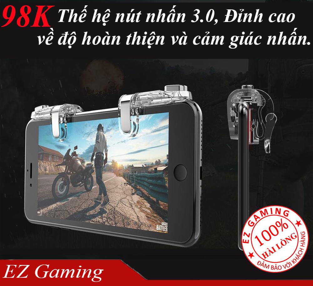 Nút chơi game PUBG mobile, ROS, Freefire model 98k thế hệ mới cao cấp.