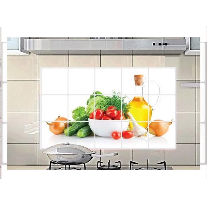 Giấy dán tường nhà bếp cách nhiệt khổ lớn