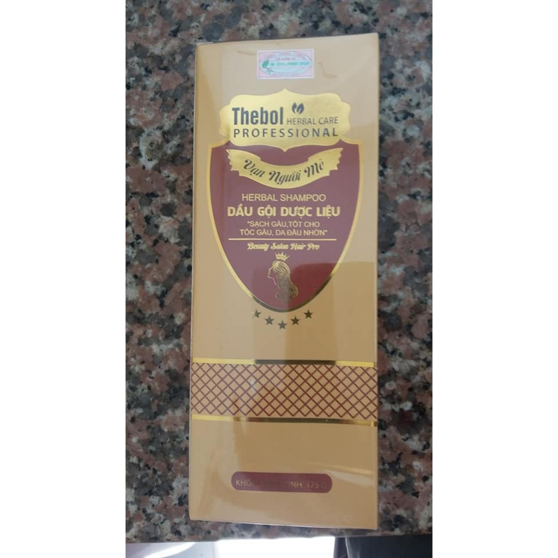 Sỉ 1 thùng (36chai XANH, vàng) dầu gội dượcliệu Thebol