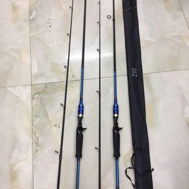 Cần câu cá câu lure máy ngang - cần đại long . Kích thước chính xác của sản phẩm này là: 2m1 ( thế giới cần câu cá ) - Thanh lý hàng tồn - đại hạ giá big sale cực hot