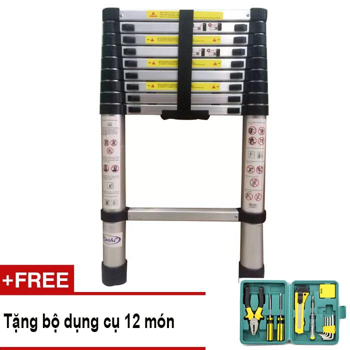 Thang rút Kachi loại 2.9m MK86 + Tặng bộ dụng cụ 12 món