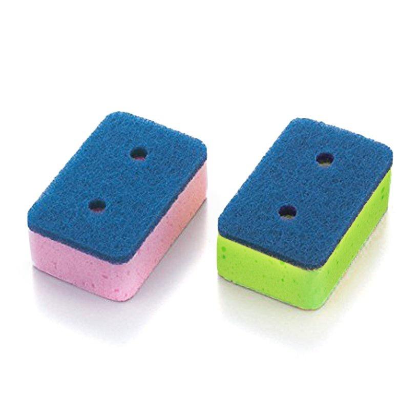 Mút rửa chén 2 lớp kháng khuẩn Aisen Nhật Bản KJ001