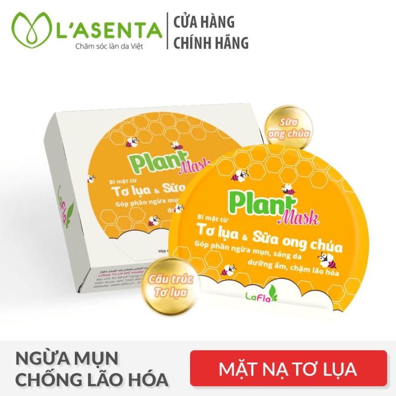 Mặt nạ tơ lụa sữa ong chúa plant mask