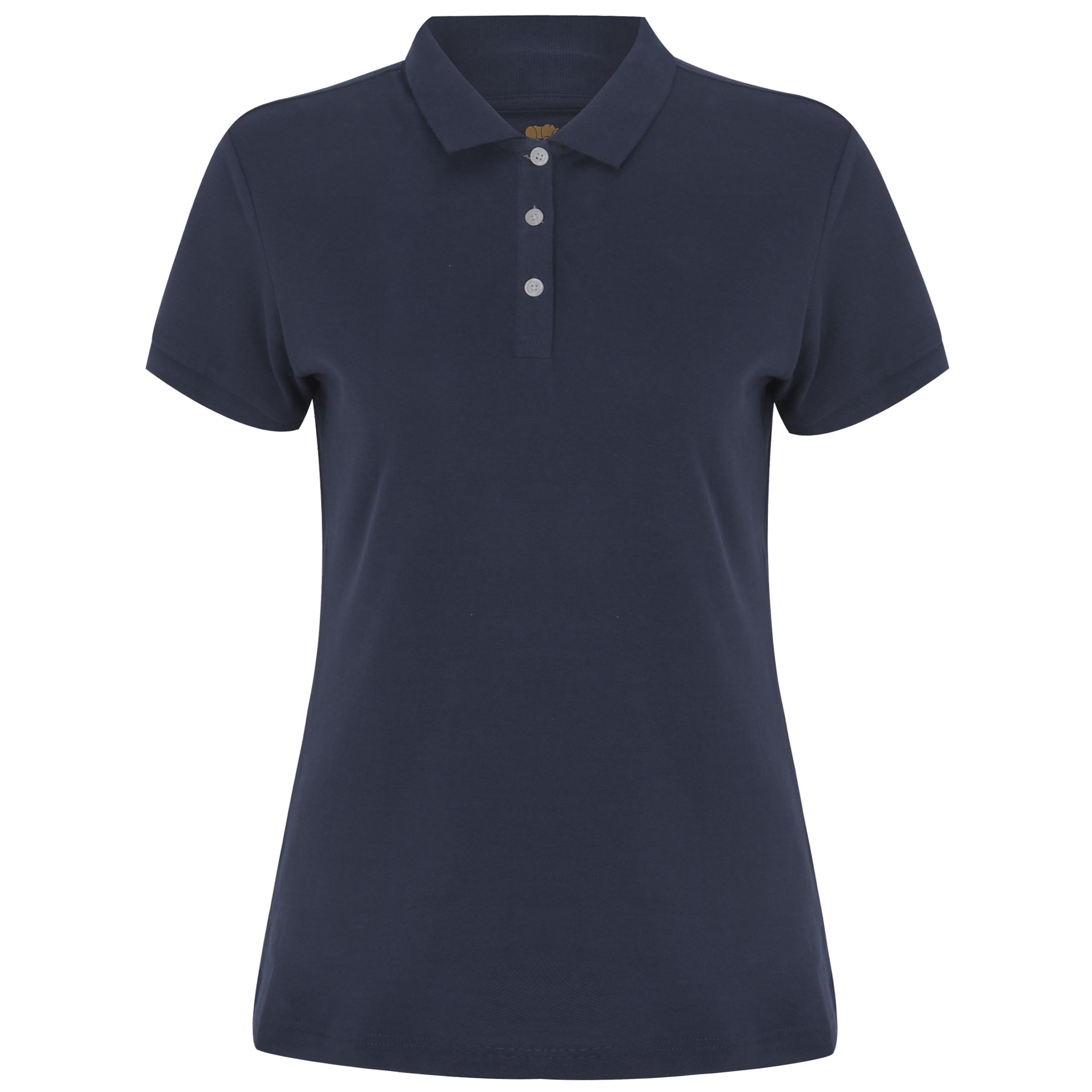 ÁO POLO NỮ MÀU XANH ĐEN