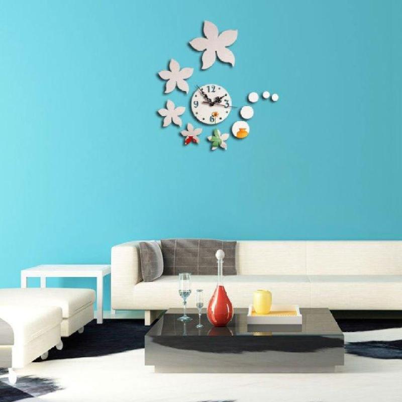 Nơi bán Đồng hồ dán tường nghệ thuật DIY - Hoa Rơi