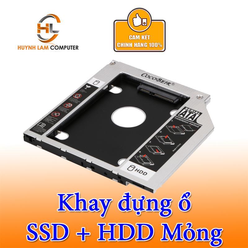 Bảng giá Caddy Bay SATA 3.0  Mỏng 9.5mm Gắn Thêm Ổ Cứng Cho Laptop Phong Vũ