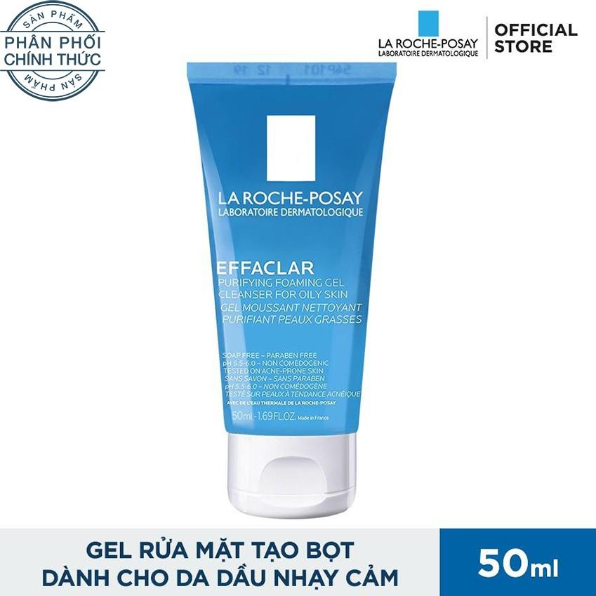 Gel rửa mặt La Roche Posay Effaclar Purifying Foaming Gel 50ml