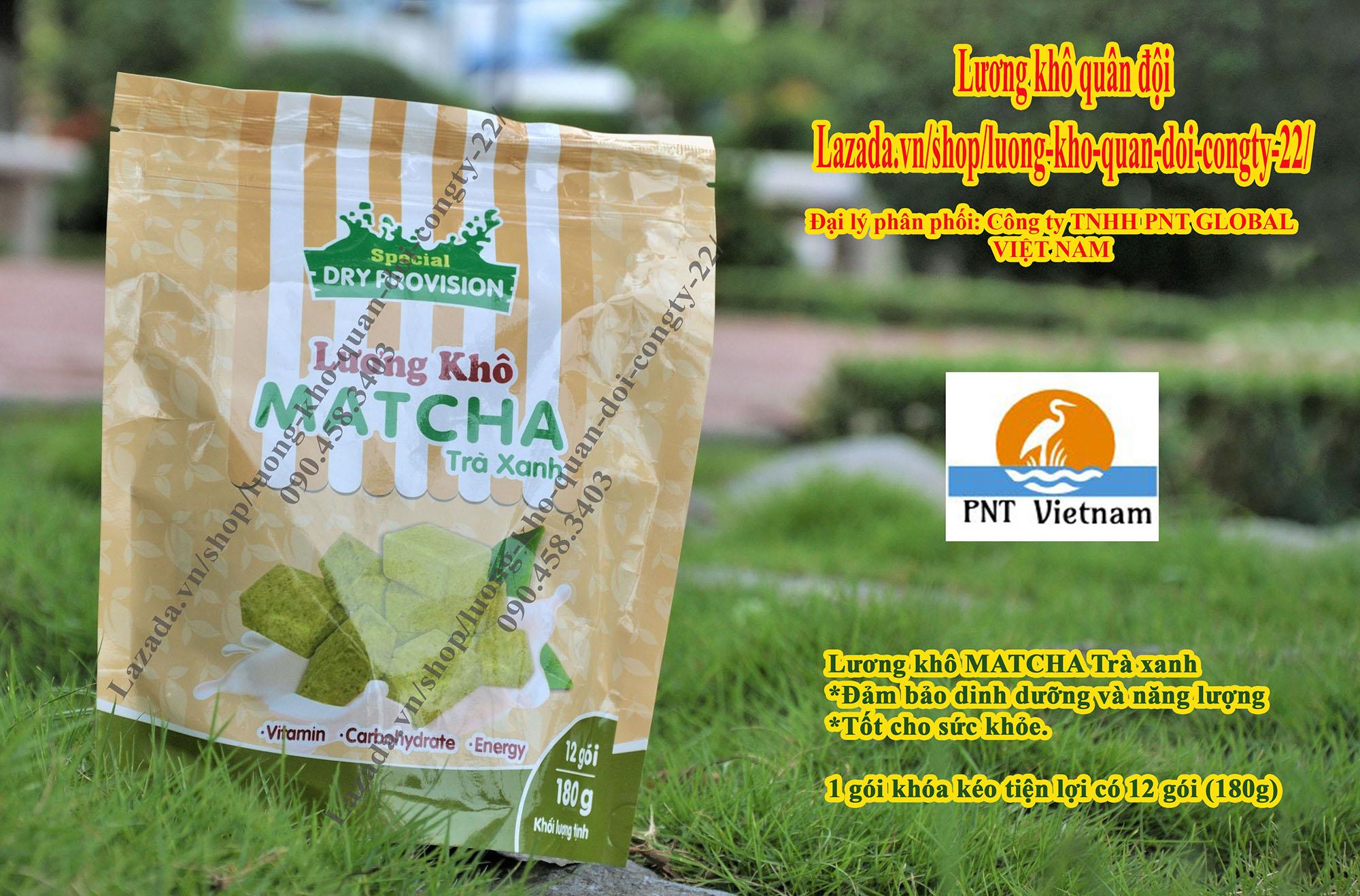 Lương khô Matcha Trà xanh (180g)