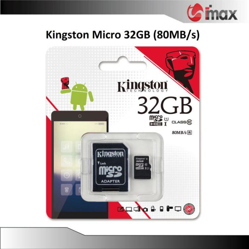 Thẻ nhớ Kingston Micro SDHC 32GB (80MB/s)