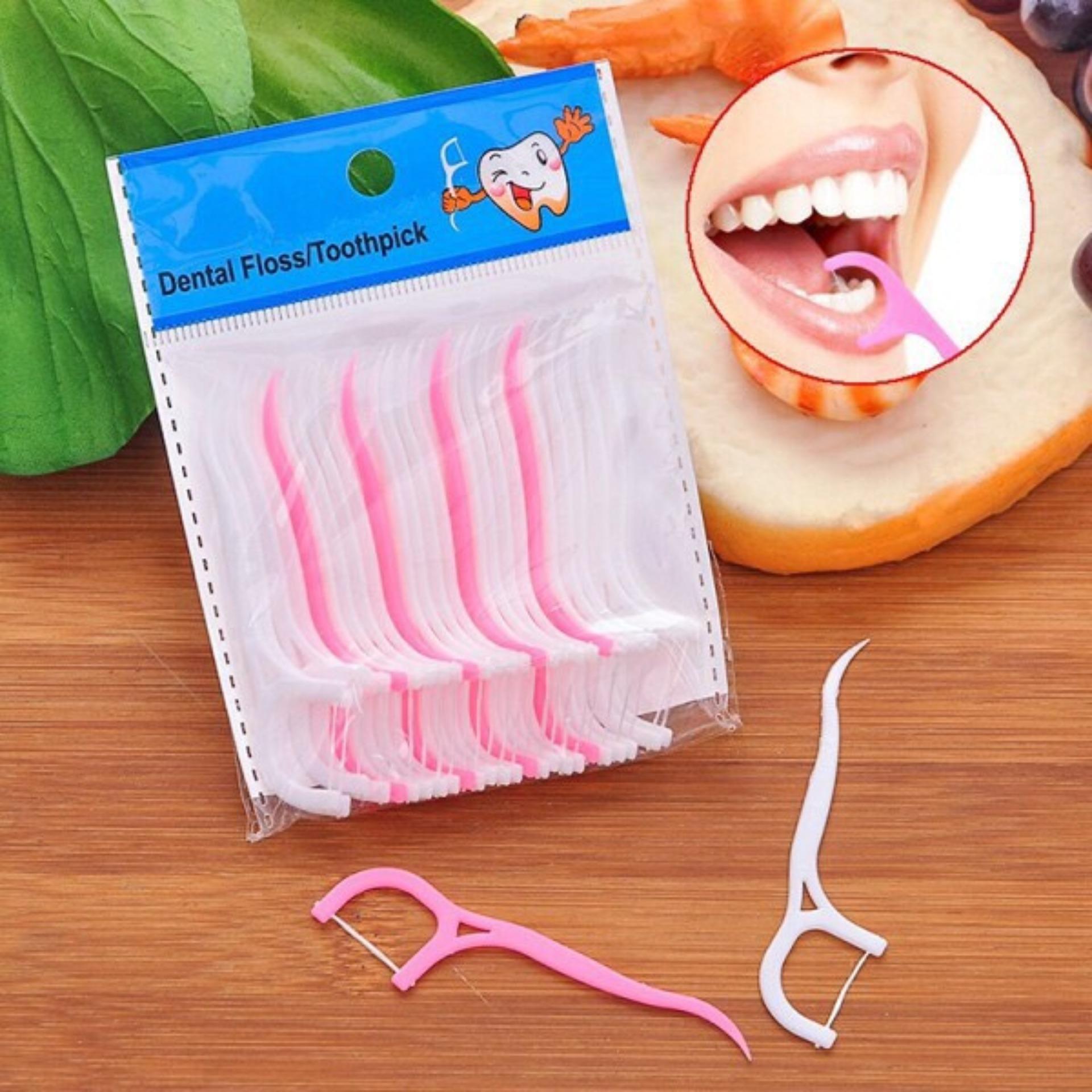 Tăm chỉ nha khoa túi 25 cái