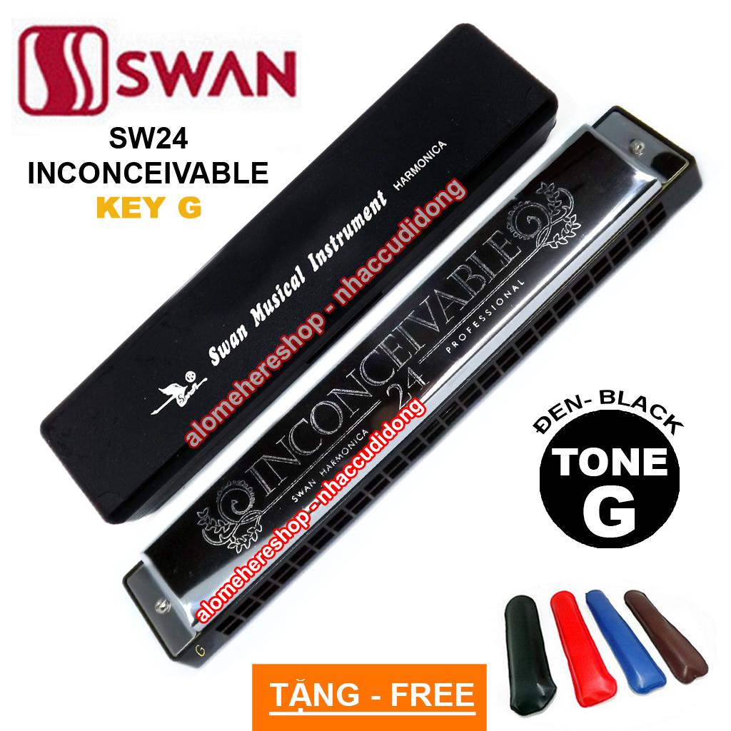 Kèn harmonica tremolo Swan Inconceivable SW24 Key G