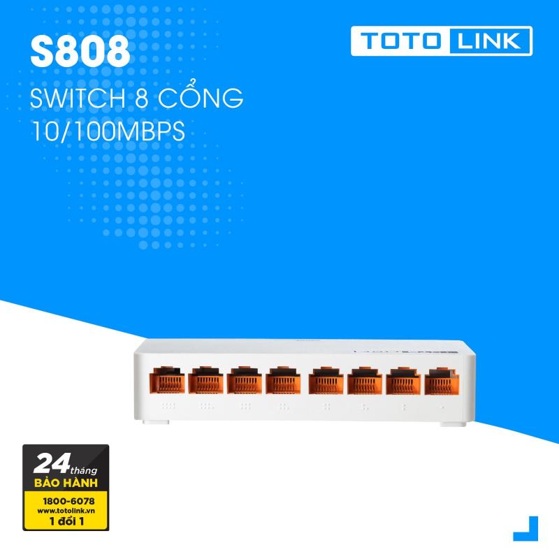 Bảng giá Switch 8 cổng 10/100Mpbs – S808 - TOTOLINK Phong Vũ