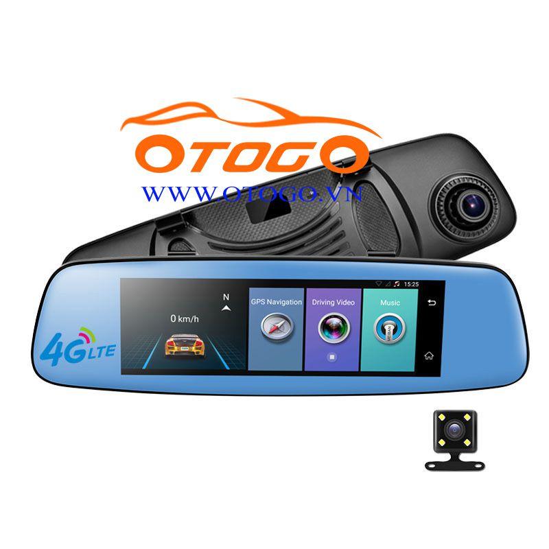 Camera hành trình, camera lùi, định vị, dẫn đường, android 5.1, phát wifi+4g