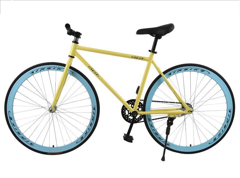 Mua Kachi - Xe đạp Fixed Gear Air Bike MK78 (vàng màu)