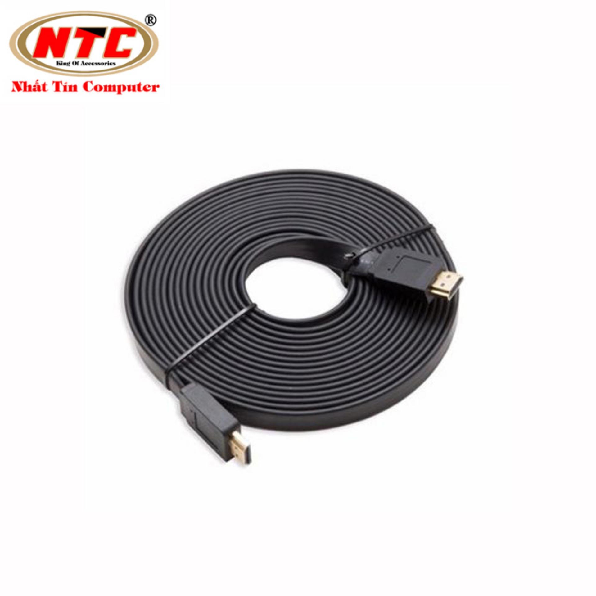 Cáp hdmi loại dẹp yhb-110 dài 10m oem - nhất tín computer