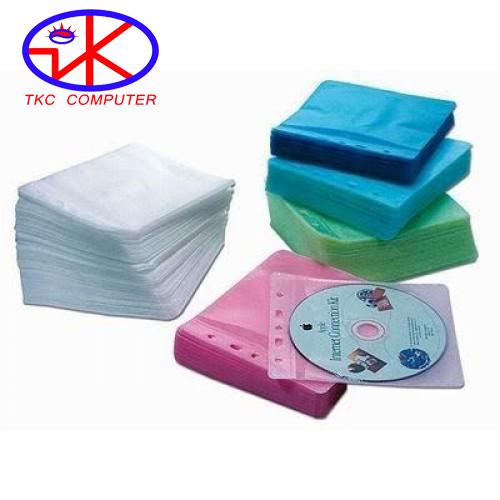 Bao đựng đĩa trắng 200 Cái đựng 400 đĩa loại tốt.