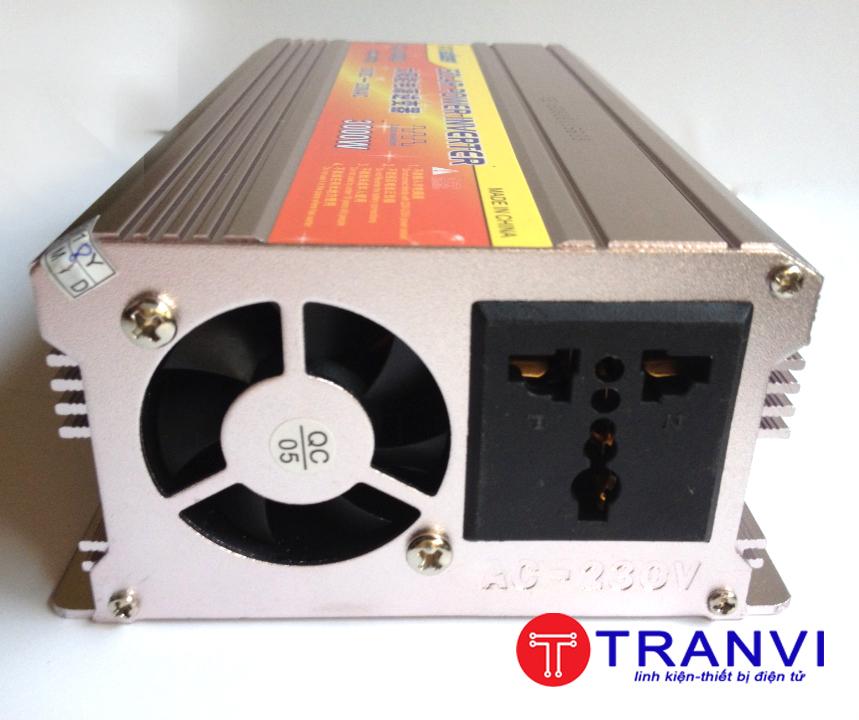 Bộ đổi điện 3000w 12v sang 220v - suoer sua 3000a