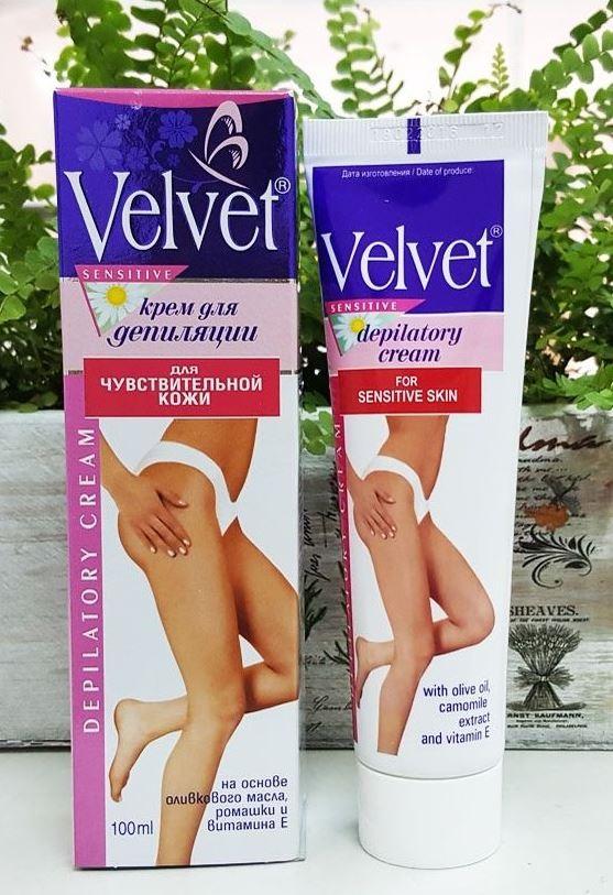 Kem tẩy lông Tay & chân Velvet Depilatory Cream 100ml