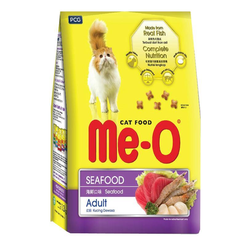 HCM - Hạt Me-O Thức ăn hạt cho mèo trưởng thành (3 vị) / hạt mèo / thức ăn mèo / thức ăn cho mèo / thức ăn dành cho mèo lớn / thức ăn mèo dạng hạt khô