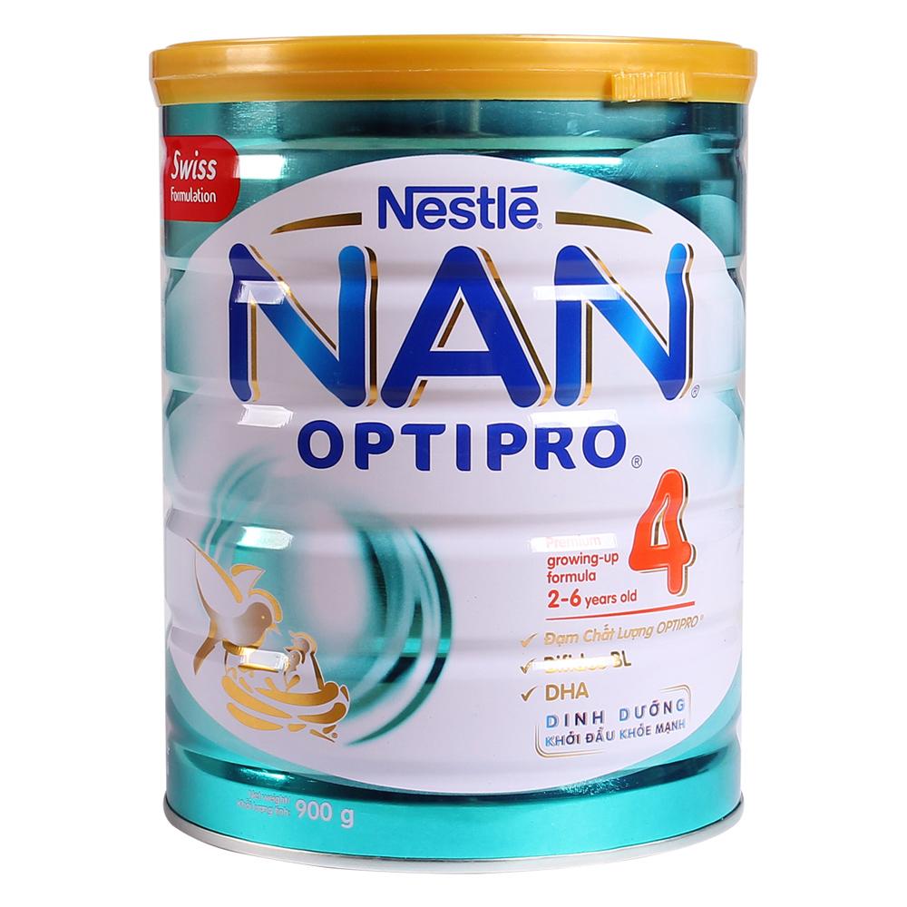 Sữa bột nestle nan optipro kid 4 900g