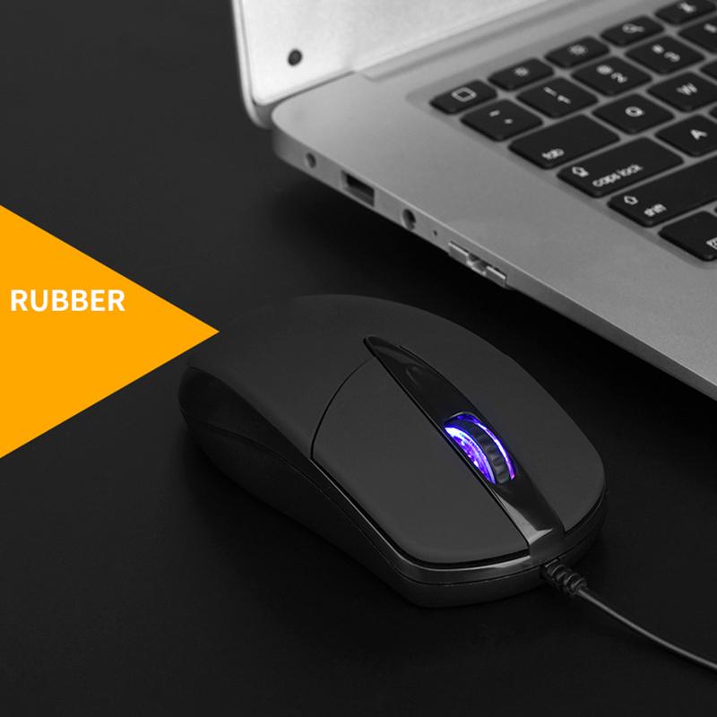 Chuột quang máy tính có dây Y03 phiên bản chống ồn