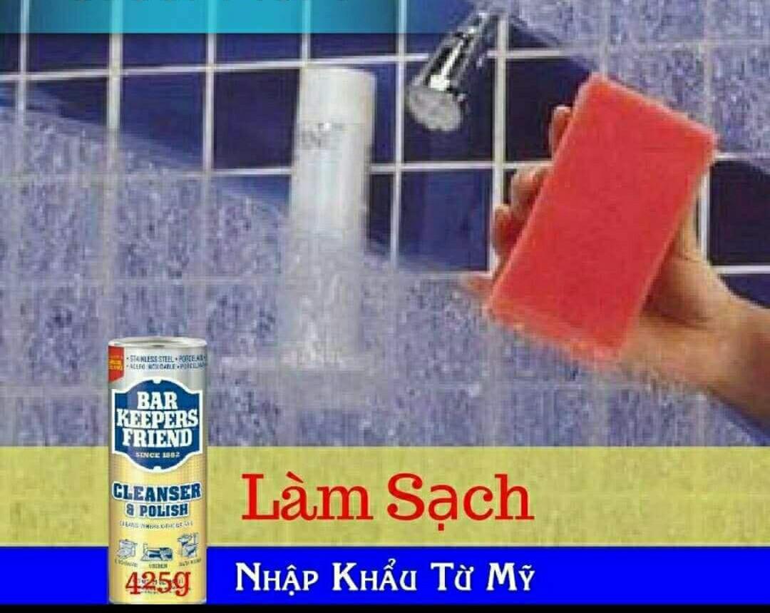 Bột tẩy đa năng làm sạch mọi vết bẩn BKF hàng Mỹ cần thiết cho mọi gia đình