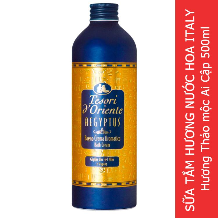 Sữa tắm nước hoa ITALY thảo mộc Ai Cập Tesori D' Oriente Aegyptus 500ml