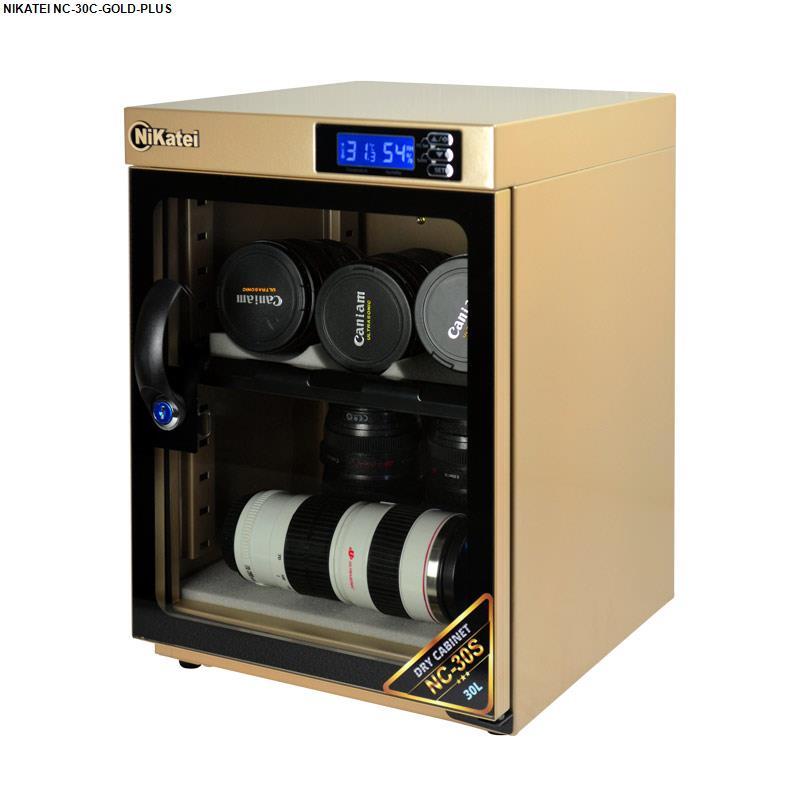 Tủ chống ẩm cao cấp nikatei nc-30s gold plus
