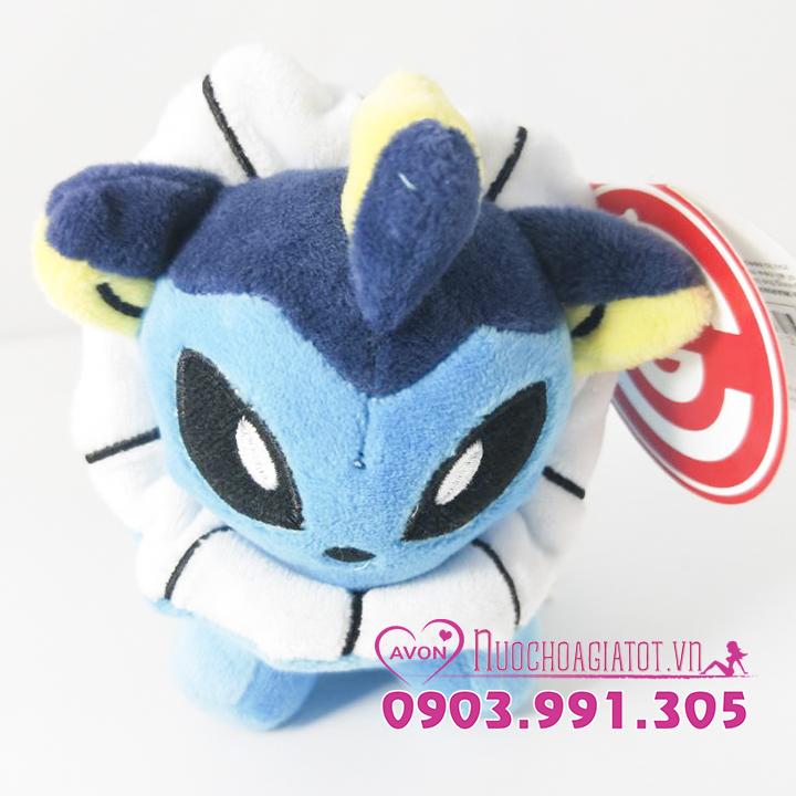 TẶNG TÚI QUÀ - GẤU BÔNG POKEMON IVY EVEE HỆ NƯỚC XANH DƯƠNG VAPOREON 15CM