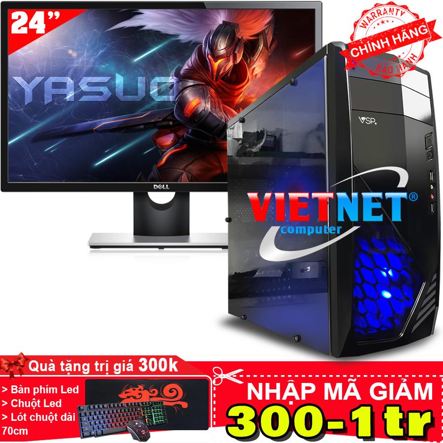 [HCM]Máy tính để bàn Intel core i7 2600 Ram 16GB Hdd 1TB + LCD Dell 24 inch Wide Led