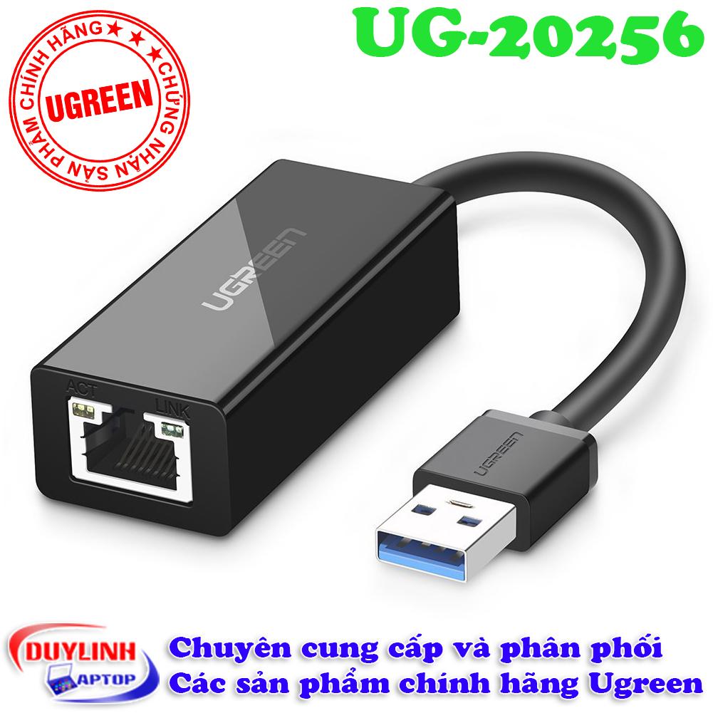Bộ chuyển đổi USB 3.0 sang LAN 10/100/1000 Mbps Ugreen 20256