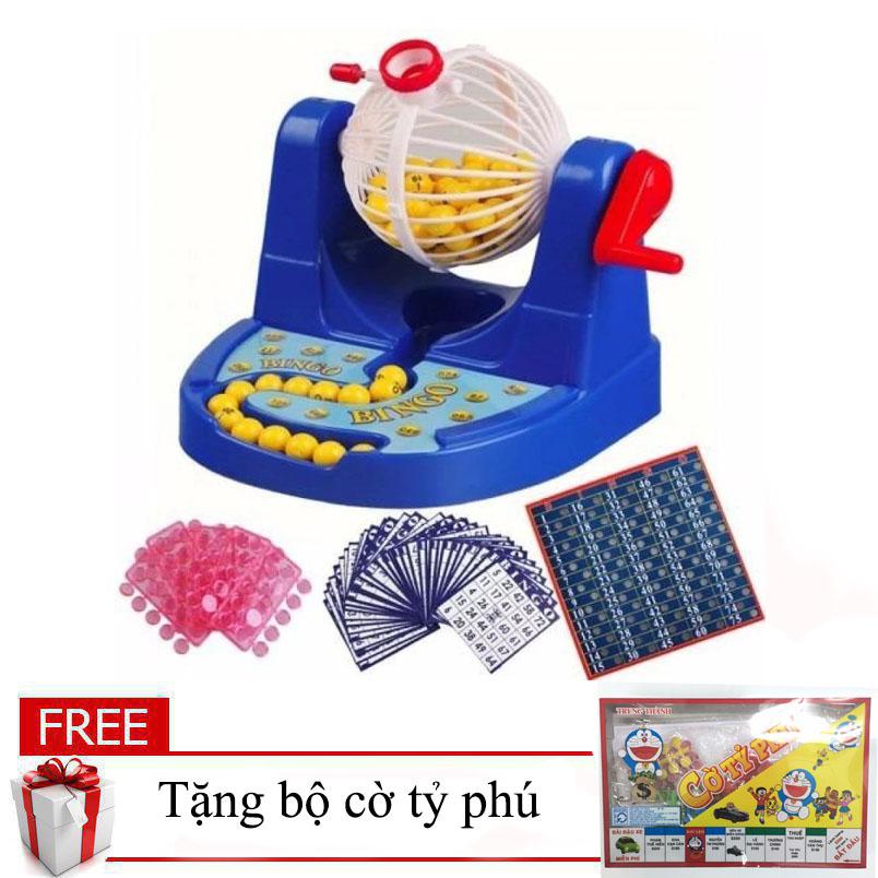 Bộ Đồ Chơi Lô Tô Bingo Trí Tuệ Cho Bé/đồ chơi quay sổ xố giá rẻ tặng bộ cờ tỉ phú cho bé