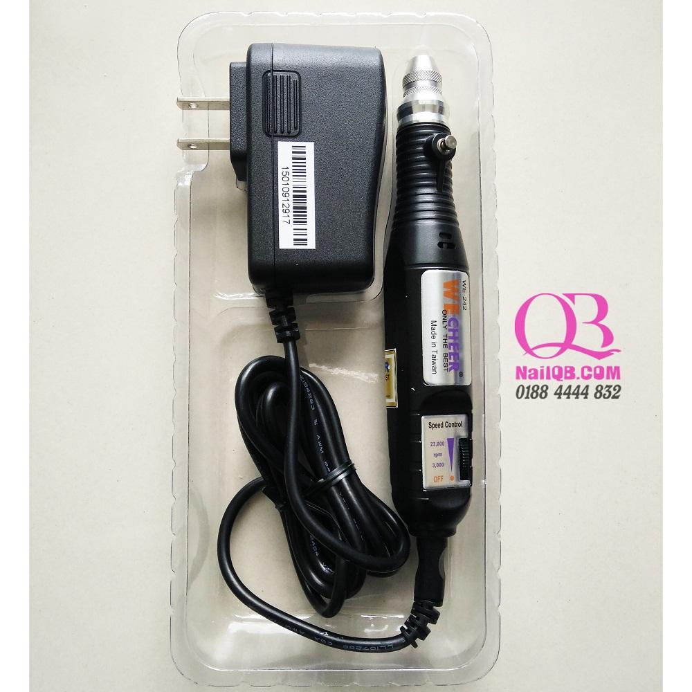 Máy dũa móng phá móng bột WE 242 mini cầm tay bảo hành 6 tháng