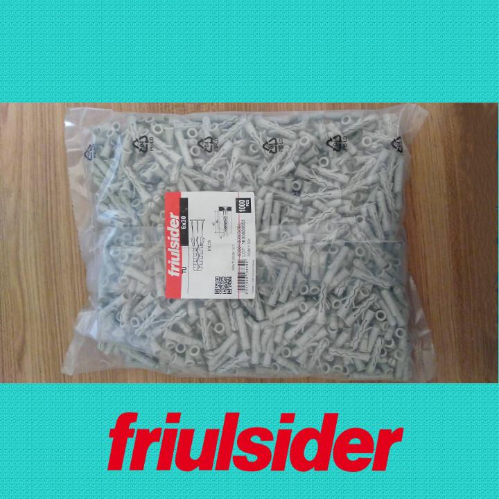 Túi 1000 cái tắc kê nhựa friulsider tu 6x30
