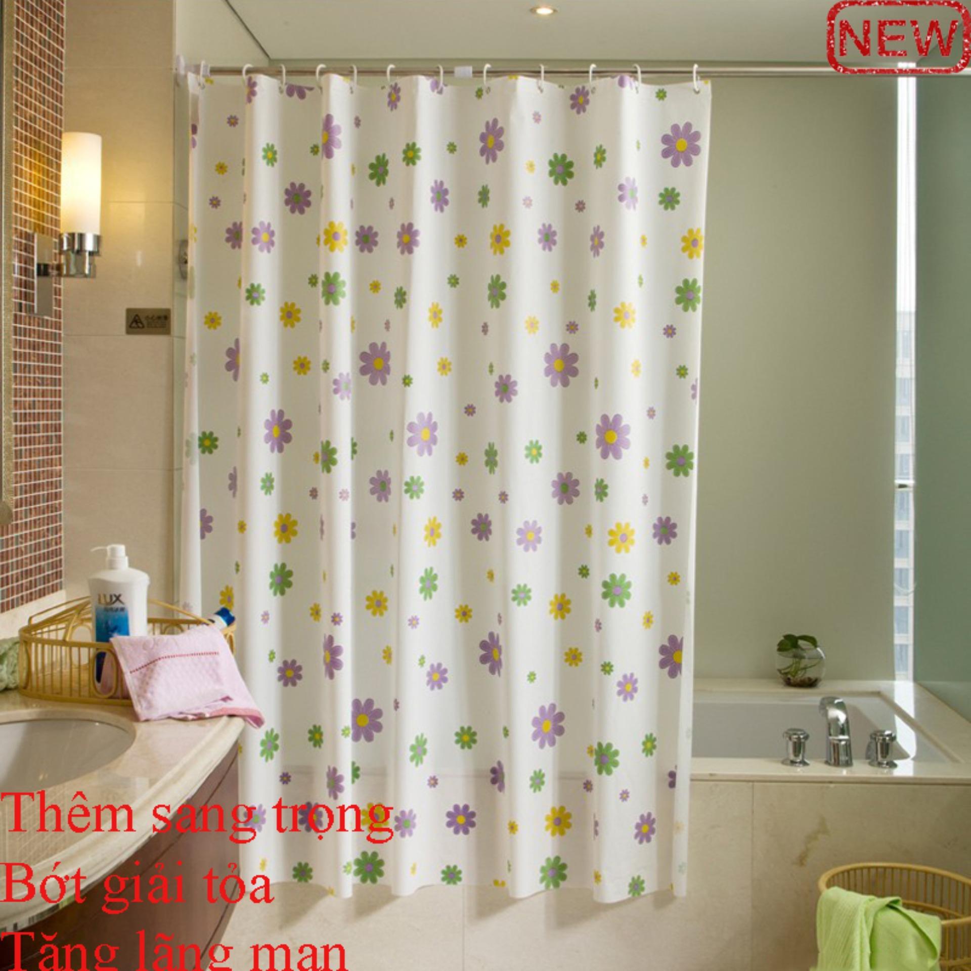 Các Loại Rèm Cửa Nhà Tắm Chống Nước Cao Cấp Gọn Nhẹ Chống Thấm Tuyệt Đối,Chống Rêu Mốc Ko Bám Bẩn,Không Gian Tắm Sạch Đẹp.Shop Sale