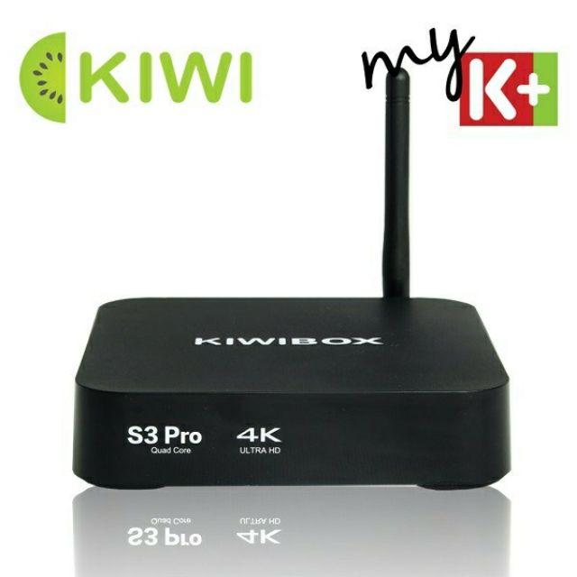 Kiwibox s3 pro - kiwi s3 pro, android tvbox 4k ram 2gb bản nâng cấp mạnh mẽ của kiwi s3 plus + tặng chuột không dây trị giá 200k