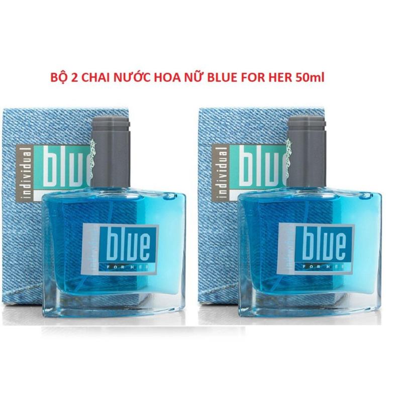 Bộ 2 Chai Nước Hoa Nữ BIue For Her 50ml tốt nhất