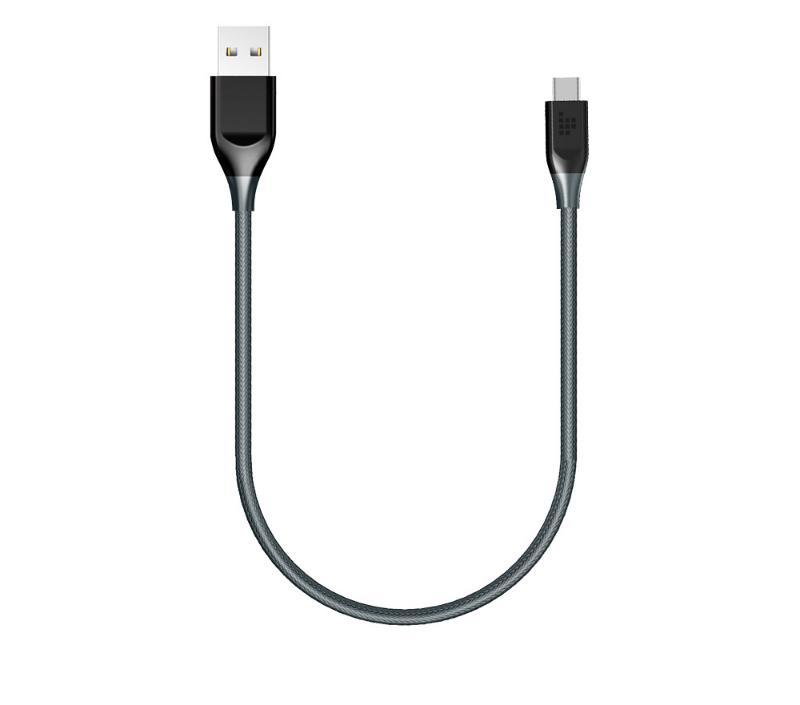 Cáp TRONSMART ATC USB-C to USB 2.0 bện nylon kép dài 0.3m