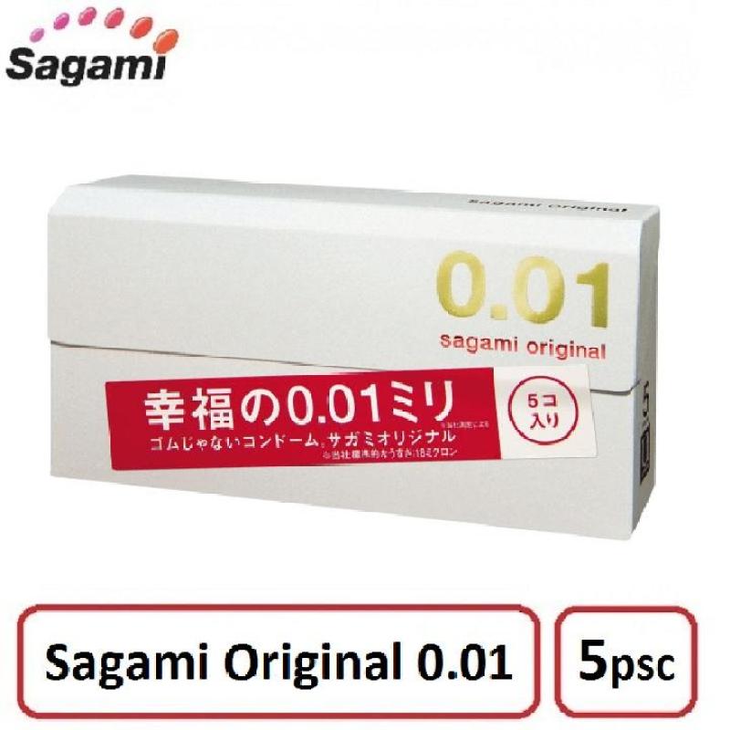 Bao Cao Su Sagami Original 0.01 Hộp 5 Bao nhập khẩu